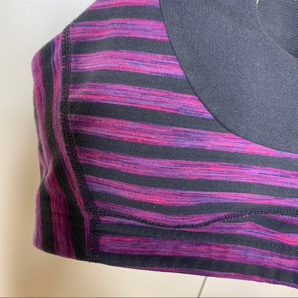 Lululemon Racer Back Striped Sports Bra - Picture 10 of 12
